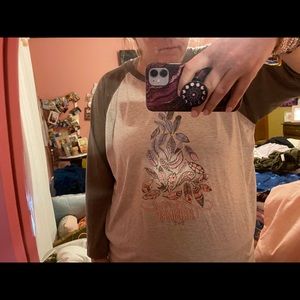 next level apparel, 🎄Christmas🎄gray ls tee, XXL